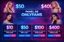 Imagen de PANEL DE ONLY FANS