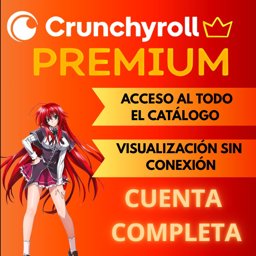 Imagen de CUENTA COMPLETA DE CRUNCHYROLL